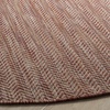 image:imageSAFAVIEH Outdoor Square Rug 9  Courtyard Collection  Large Coastal Design Black amp Beige Durable amp Easy Cleaning Ideal for Patio Entryway Mudroom CY802236621RedBeige