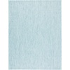 image:imageSAFAVIEH Outdoor Square Rug 9  Courtyard Collection  Large Coastal Design Black amp Beige Durable amp Easy Cleaning Ideal for Patio Entryway Mudroom CY802236621AquaGrey