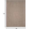 image:imageSAFAVIEH Outdoor Square Rug 9  Courtyard Collection  Large Coastal Design Black amp Beige Durable amp Easy Cleaning Ideal for Patio Entryway Mudroom CY802236621BrownBeige