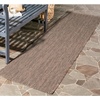 image:imageSAFAVIEH Outdoor Square Rug 9  Courtyard Collection  Large Coastal Design Black amp Beige Durable amp Easy Cleaning Ideal for Patio Entryway Mudroom CY802236621BrownBeige