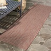 image:imageSAFAVIEH Outdoor Square Rug 9  Courtyard Collection  Large Coastal Design Black amp Beige Durable amp Easy Cleaning Ideal for Patio Entryway Mudroom CY802236621RedBeige