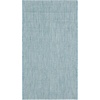 image:imageSAFAVIEH Outdoor Square Rug 9  Courtyard Collection  Large Coastal Design Black amp Beige Durable amp Easy Cleaning Ideal for Patio Entryway Mudroom CY802236621AquaGrey