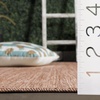 image:imageSAFAVIEH Outdoor Square Rug 9  Courtyard Collection  Large Coastal Design Black amp Beige Durable amp Easy Cleaning Ideal for Patio Entryway Mudroom CY802236621NaturalCream