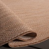 image:imageSAFAVIEH Outdoor Square Rug 9  Courtyard Collection  Large Coastal Design Black amp Beige Durable amp Easy Cleaning Ideal for Patio Entryway Mudroom CY802236621NaturalCream
