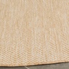 image:imageSAFAVIEH Outdoor Square Rug 9  Courtyard Collection  Large Coastal Design Black amp Beige Durable amp Easy Cleaning Ideal for Patio Entryway Mudroom CY802236621NaturalCream