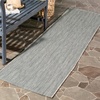 image:imageSAFAVIEH Outdoor Square Rug 9  Courtyard Collection  Large Coastal Design Black amp Beige Durable amp Easy Cleaning Ideal for Patio Entryway Mudroom CY802236621GreyNavy