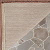 image:imageSAFAVIEH Outdoor Square Rug 9  Courtyard Collection  Large Coastal Design Black amp Beige Durable amp Easy Cleaning Ideal for Patio Entryway Mudroom CY802236621RedBeige