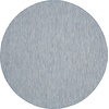 image:imageSAFAVIEH Outdoor Square Rug 9  Courtyard Collection  Large Coastal Design Black amp Beige Durable amp Easy Cleaning Ideal for Patio Entryway Mudroom CY802236621NavyGrey