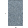 image:imageSAFAVIEH Outdoor Square Rug 9  Courtyard Collection  Large Coastal Design Black amp Beige Durable amp Easy Cleaning Ideal for Patio Entryway Mudroom CY802236621NavyGrey