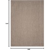 image:imageSAFAVIEH Outdoor Square Rug 9  Courtyard Collection  Large Coastal Design Black amp Beige Durable amp Easy Cleaning Ideal for Patio Entryway Mudroom CY802236621BrownBeige