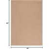 image:imageSAFAVIEH Washable Rug Outdoor Atrium Sisal Collection  53 x 76 Beige NonShedding amp Easy to Clean Ideal for Patio Backyard Mudroom ATM100BBeige