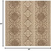 image:imageSAFAVIEH Washable Rug Outdoor Beach House Collection  53 x 76 Cream amp Beige NonShedding amp Easy to Clean Ideal for Patio Backyard Mudroom BHS174ACreamBeige