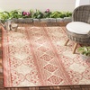 image:imageSAFAVIEH Washable Rug Outdoor Beach House Collection  53 x 76 Cream amp Beige NonShedding amp Easy to Clean Ideal for Patio Backyard Mudroom BHS174ARedCreme
