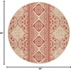 image:imageSAFAVIEH Washable Rug Outdoor Beach House Collection  53 x 76 Cream amp Beige NonShedding amp Easy to Clean Ideal for Patio Backyard Mudroom BHS174ARedCreme