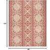 image:imageSAFAVIEH Washable Rug Outdoor Beach House Collection  53 x 76 Cream amp Beige NonShedding amp Easy to Clean Ideal for Patio Backyard Mudroom BHS174ARedCreme