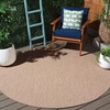 image:imageSAFAVIEH Washable Rug Outdoor Beach House Collection  8 x 10 Brown NonShedding amp Easy to Clean Ideal for Patio Backyard Mudroom BHS260TNatural