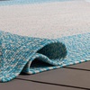 image:imageSAFAVIEH Washable Rug Outdoor Braided Collection  5 x 8 Ivory amp Beige Handmade amp Reversible NonShedding amp Easy to Clean Ideal for Patio Backyard Mudroom BRA283BIvoryAqua