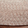 image:imageSAFAVIEH Washable Rug Outdoor Braided Collection  5 x 8 Ivory amp Beige Handmade amp Reversible NonShedding amp Easy to Clean Ideal for Patio Backyard Mudroom BRA283BIvoryBeige