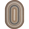 image:imageSAFAVIEH Washable Rug Outdoor Braided Collection  8 Round Brown amp Multi Handmade amp Reversible NonShedding amp Easy to Clean Ideal for Patio Backyard Mudroom BRD313ABrownMulti