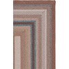 image:imageSAFAVIEH Washable Rug Outdoor Braided Collection  8 Round Brown amp Multi Handmade amp Reversible NonShedding amp Easy to Clean Ideal for Patio Backyard Mudroom BRD313ABrownMulti