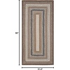 image:imageSAFAVIEH Washable Rug Outdoor Braided Collection  8 Round Brown amp Multi Handmade amp Reversible NonShedding amp Easy to Clean Ideal for Patio Backyard Mudroom BRD313ABrownMulti