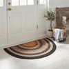image:imageSAFAVIEH Washable Rug Outdoor Braided Collection  8 x 10 Multi Handmade amp Reversible NonShedding amp Easy to Clean Ideal for Patio Backyard Mudroom BRD308AMulti Color