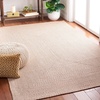 image:imageSAFAVIEH Washable Rug Outdoor Braided Collection  9 x 12 Grey amp Ivory Handmade amp Reversible NonShedding amp Easy to Clean Ideal for Patio Backyard Mudroom BRA201FNatural