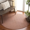image:imageSAFAVIEH Washable Rug Outdoor Braided Collection  9 x 12 Grey amp Ivory Handmade amp Reversible NonShedding amp Easy to Clean Ideal for Patio Backyard Mudroom BRA201FPeach