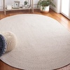 image:imageSAFAVIEH Washable Rug Outdoor Braided Collection  9 x 12 Grey amp Ivory Handmade amp Reversible NonShedding amp Easy to Clean Ideal for Patio Backyard Mudroom BRA201FIvoryLight Grey