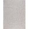 image:imageSAFAVIEH Washable Rug Outdoor Braided Collection  9 x 12 Grey amp Ivory Handmade amp Reversible NonShedding amp Easy to Clean Ideal for Patio Backyard Mudroom BRA201FGreyIvory