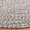 image:imageSAFAVIEH Washable Rug Outdoor Braided Collection  9 x 12 Grey amp Ivory Handmade amp Reversible NonShedding amp Easy to Clean Ideal for Patio Backyard Mudroom BRA201FGreyIvory