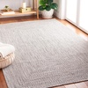 image:imageSAFAVIEH Washable Rug Outdoor Braided Collection  9 x 12 Grey amp Ivory Handmade amp Reversible NonShedding amp Easy to Clean Ideal for Patio Backyard Mudroom BRA201FGreyIvory