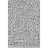 image:imageSAFAVIEH Washable Rug Outdoor Braided Collection  9 x 12 Grey amp Ivory Handmade amp Reversible NonShedding amp Easy to Clean Ideal for Patio Backyard Mudroom BRA201FGreyIvory