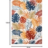 image:imageSAFAVIEH Washable Rug Outdoor Cabana Collection  10 x 14 Cream amp Red NonShedding amp Easy to Clean Ideal for Patio Backyard Deck Mudroom CBN831ACremeRed