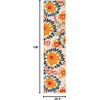 image:imageSAFAVIEH Washable Rug Outdoor Cabana Collection  53 x 77 Grey amp Blue NonShedding amp Easy to Clean Ideal for Patio Backyard Mudroom CBN391FIvoryOrange