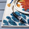 image:imageSAFAVIEH Washable Rug Outdoor Cabana Collection  8 x 10 Cream amp Red NonShedding amp Easy to Clean Ideal for Patio Backyard Mudroom CBN832ACremeRed