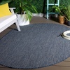 image:imageSAFAVIEH Washable Rug Outdoor Courtyard Collection  10 x 14 Natural amp Cream NonShedding amp Easy Cleaning Ideal for Patio Backyard Mudroom CY852103012NavyGrey