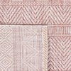 image:imageSAFAVIEH Washable Rug Outdoor Courtyard Collection  53 x 77 Grey amp Teal NonShedding amp Easy Cleaning Ideal for Patio Backyard Mudroom CY819637212BeigeRust