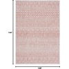 image:imageSAFAVIEH Washable Rug Outdoor Courtyard Collection  53 x 77 Grey amp Teal NonShedding amp Easy Cleaning Ideal for Patio Backyard Mudroom CY819637212BeigeRust