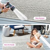 image:imageSAFAVIEH Washable Rug Outdoor Courtyard Collection  53 x 77 Grey amp Teal NonShedding amp Easy Cleaning Ideal for Patio Backyard Mudroom CY819637212BlackGrey