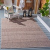 image:imageSAFAVIEH Washable Rug Outdoor Courtyard Collection  53 x 77 Grey amp Teal NonShedding amp Easy Cleaning Ideal for Patio Backyard Mudroom CY819637212GreyBrown