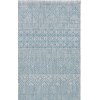 image:imageSAFAVIEH Washable Rug Outdoor Courtyard Collection  53 x 77 Grey amp Teal NonShedding amp Easy Cleaning Ideal for Patio Backyard Mudroom CY819637212Light GreyAqua