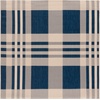 image:imageSAFAVIEH Washable Rug Outdoor Courtyard Collection  6 x 8 Beige amp Blue Plaid Pattern NonShedding amp Easy Cleaning Ideal for Patio Entryway Mudroom Hallway Kitchen CY6201233NavyBeige