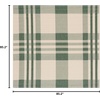 image:imageSAFAVIEH Washable Rug Outdoor Courtyard Collection  6 x 8 Beige amp Blue Plaid Pattern NonShedding amp Easy Cleaning Ideal for Patio Entryway Mudroom Hallway Kitchen CY6201233GreenBeige