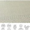 image:imageSAFAVIEH Washable Rug Outdoor Courtyard Collection  8 x 10 Beige amp Red NonShedding amp Easy Cleaning Ideal for Patio Backyard Mudroom DIning Space CY623523812Dark GreenBeige