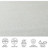 image:imageSAFAVIEH Washable Rug Outdoor Courtyard Collection  8 x 10 Beige amp Red NonShedding amp Easy Cleaning Ideal for Patio Backyard Mudroom DIning Space CY623523812BeigeAqua