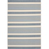 image:imageSAFAVIEH Washable Rug Outdoor Courtyard Collection  9 x 12 Navy amp Beige NonShedding amp Easy Cleaning Ideal for Patio Backyard Mudroom CY6062268BeigeBlue