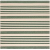 image:imageSAFAVIEH Washable Rug Outdoor Courtyard Collection  9 x 12 Navy amp Beige NonShedding amp Easy Cleaning Ideal for Patio Backyard Mudroom CY6062268BeigeDark Green