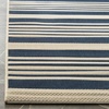 image:imageSAFAVIEH Washable Rug Outdoor Courtyard Collection  9 x 12 Navy amp Beige NonShedding amp Easy Cleaning Ideal for Patio Backyard Mudroom CY6062268NavyBeige