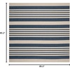 image:imageSAFAVIEH Washable Rug Outdoor Courtyard Collection  9 x 12 Navy amp Beige NonShedding amp Easy Cleaning Ideal for Patio Backyard Mudroom CY6062268NavyBeige